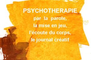 praticienne en thérapie psycho-corporelle, mise en jeu, journal créatif